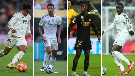 Endrick, Bellingham, Camavinga y Mendy