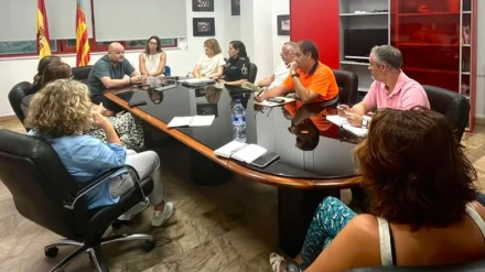 Reunión ayer del CECOPAL en Teulada-Moraira