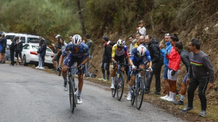 Mikel Landa en la 16ª etapa de La Vuelta