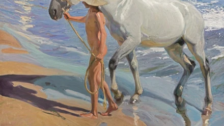 EL BAÑO DEL CABALLOMUSEO SOROLLA-MADRID