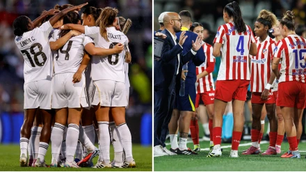 Real Madrid y Atlético de Madrid femenino