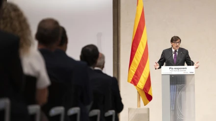 El presidente de la Generalitat, Salvador Illa