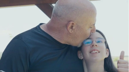 La historia de Damián, el padre que necesita 400.000 euros para su hija Jimena