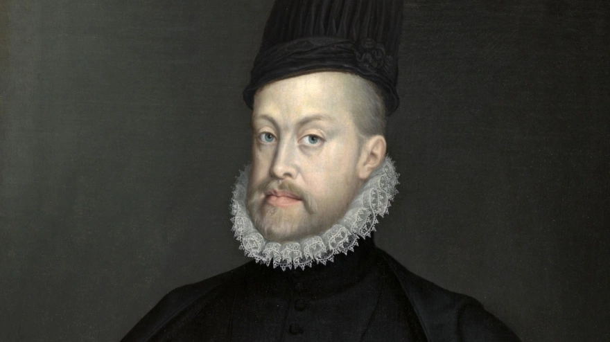 El Rey Felipe II retratado por Sofonisba Anguissola