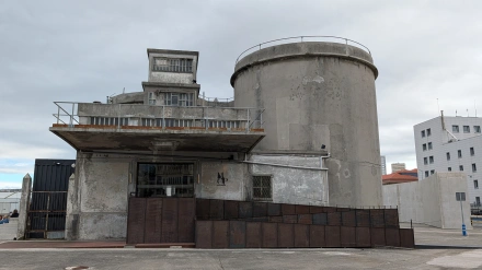 Espacio de la Fundación MOP (Marta Ortega) en el Muelle de Batería de A Coruña