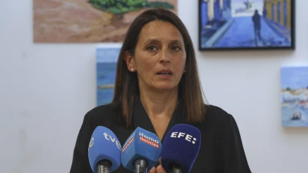 La alcaldesa de Santa Cruz de Bezana, Carmen Pérez