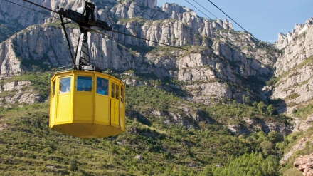 Funicular en Montserrat