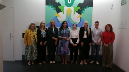 Asistentes a la comisión del seguimiento de Huesca más Inclusiva