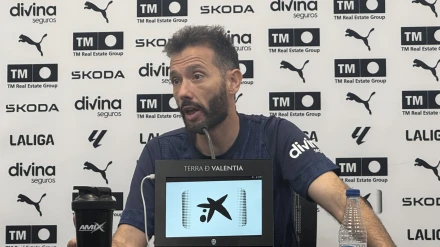 Corberán en la previa ante el Español