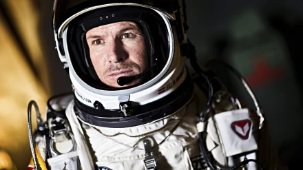 Felix Baumgartner fue el primer hombre en saltar desde la estratosfera.