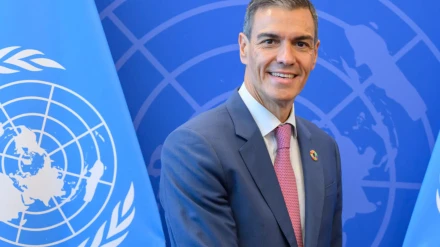 El presidente del Gobierno, Pedro Sánchez