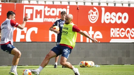 Ekain, primer goleador del Real Murcia esta temporada