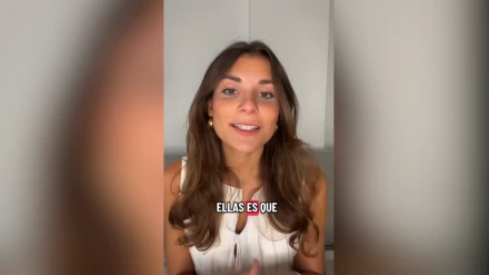 Violeta, en el vídeo