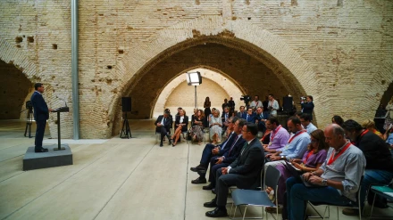 El presidente de la Junta de Andalucía, Juanma Moreno, durante la rueda de prensa tras el Consejo de Gobierno.