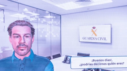 Imagen de una presentación del Ministerio del Interior