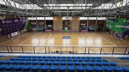 Poliesportiu Galatzó de Calvia, donde se jugó el partido.
