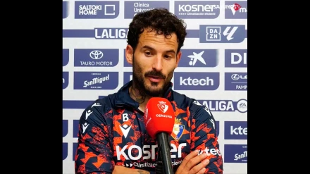 El extremo de Osasuna habla de los problemas personales que le habían hecho perderse varios partidos.