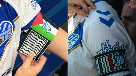 La RFEF no le permitió portar un brazalete con la bandera de Palestina al capitán del CE Europa en su partido ante el Marbella de 1ª RFEF