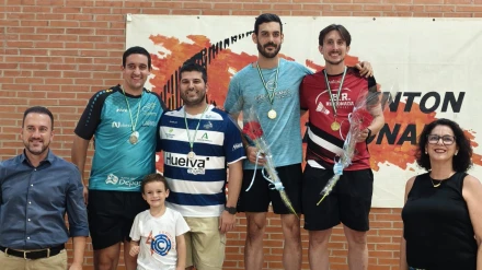 Podio del Andalucía TTR San José de la Rinconada