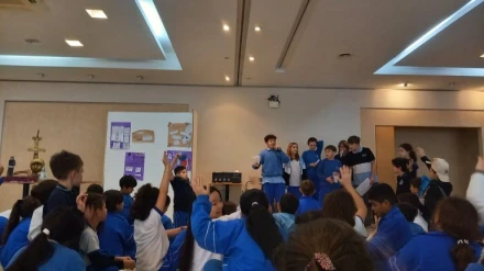 Celebración de las Lteras Galegas en el Instituto Santiago Apóstol de Buenos Aires