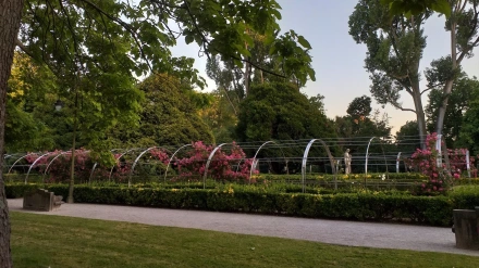 Parque de Isabel la Católica, en Gijón