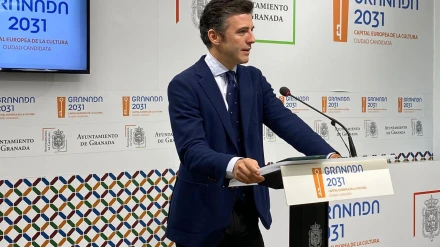 El portavoz del equipo de gobierno local de Granada, Jorge Saavedra