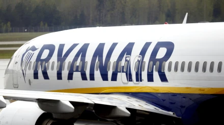 Aeronave de la compañía Ryanair