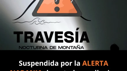 Actividades deportivas canceladas por la previsión de fuertes lluvias
