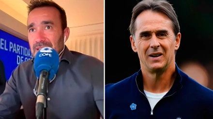 Juanma Castaño entrevista a Julen Lopetegui en El Partidazo de COPE