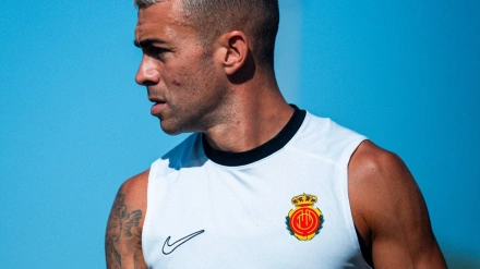 Dani Rodríguez en un entrenamiento