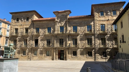 Una imagen del Palacio de Camposagrado, que será la sede de la Nebrija en Avilés