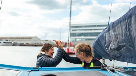 Aina Bauzá y Axelle Pillain