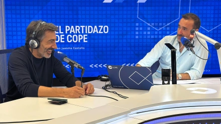 Juan del Val, en El Partidazo de COPE, junto a Juanma Castaño