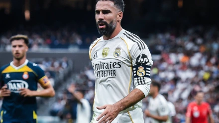 Dani Carvajal y Javi Puado, capitanes de Real Madrid y Espanyol.