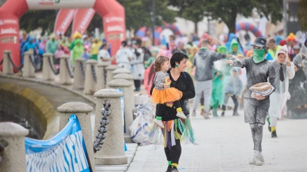 Imagen de otra edición de la Carrera ENKI en A Coruña
