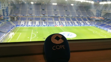 Tartiere Micrófono COPE en Tiempo de Juego