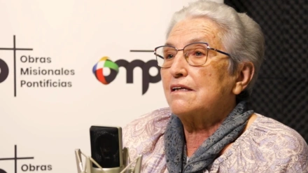 Julia Aguiar, misionera en Benin