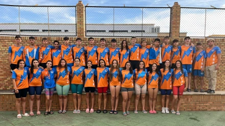 Nadadores infantiles, junior y absolutos del CNH