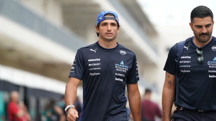 Carlos Sainz, durante el pasado GP de EEUU