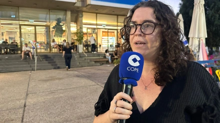 Tal Wax, sobrina de secuestrados por Hamás, con La Linterna