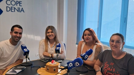 Representantes del ámbito sindical, empresarial e institucional debaten en COPE Dénia Marina Alta sobre la situación de la juventud en la comarca y los retos que enfrenta para construir un futuro digno