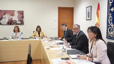 Reunión de la Mesa de las Cortes de Castilla y León