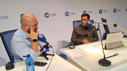 Germán Beardo junto a Alberto Herrera