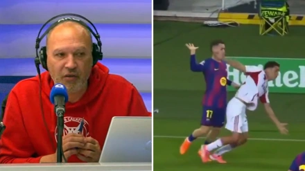 Pedro Martín y la polémica expulsión en el Barcelona - Olympiakos