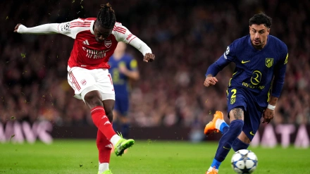 Eze y Giménez en el Arsenal - Atlético