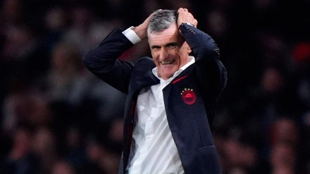 José Luis Mendilibar, entrenador de Olympiacos