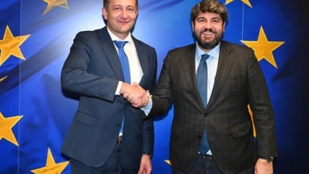 López Miras y Christophe Hansen