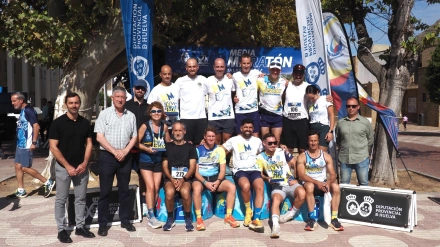 Corredores después de la prueba