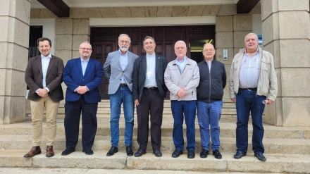 Integrantes de la Asociación de Amigos de Órgano de San Julián de Ferrol