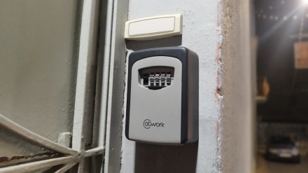 Candado característico de un piso turístico